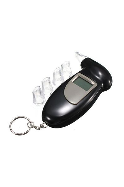Palmonix Digital Alcohol Tester LCD with 4 Additional Mouthpieces