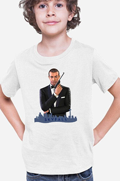 OEM Παιδικό μπλουζάκι James Bond Skyfall Movie Cool British Spy