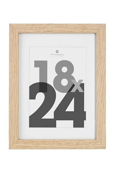 Atmosphera Eva Wall Mounted Decorative Easy-Hanging Photo Frame 18 x 24cm