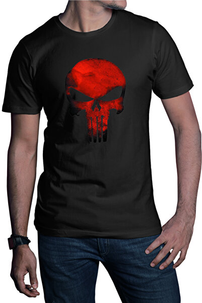OEM Tricou barbati Predator Punisher Skull Craniu Daredevil