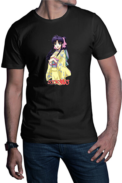 OEM Ανδρικό T-shirt Rurouni Kenshin Kaori Ninja Anime
