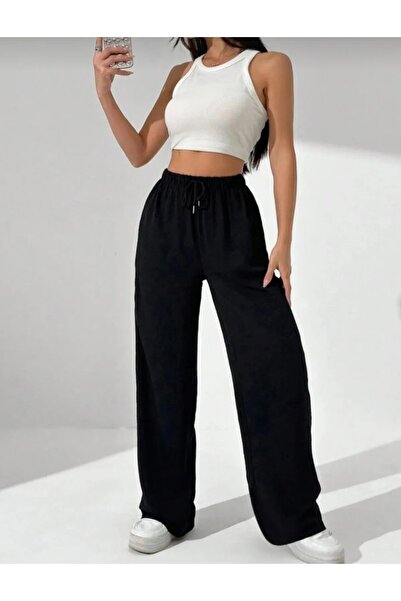 belean Φαρδιά φούτερ με ελαστική μέση