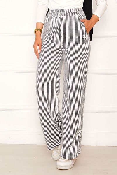 EBRUTESETTÜR Buy Rubber Laced Striped Casual Trousers