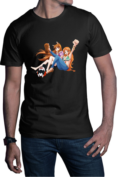 OEM Ανδρικό T-shirt Spice and Wolf Holo One Piece Kuroko no Basket