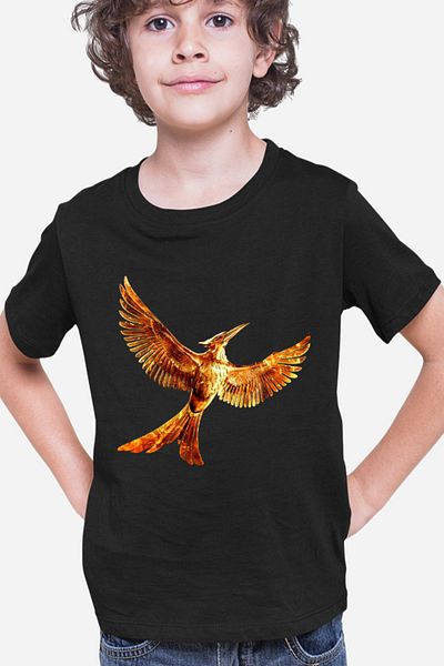 OEM Tricou copii The Hunger Games Bird Sci-FI Action Adventure Run