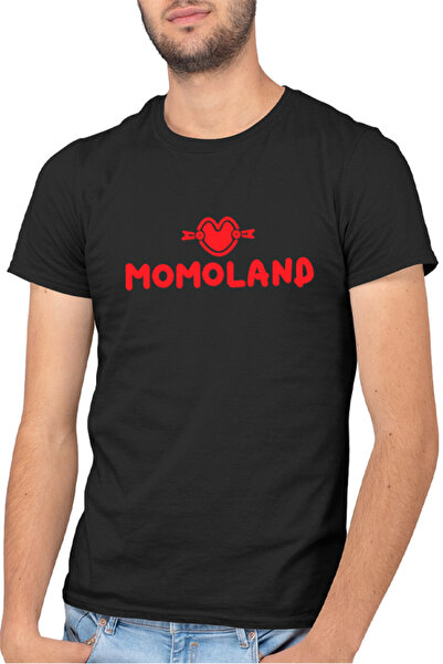 OEM Tricou barbati Momoland Logo K-Pop Popular Idols Beautiful Korea