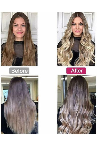 Saharaz Rechargeable Automatic Hair Curler, Hair Curling Iron,Evenly heats hair,Pink/Gold