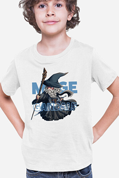 OEM Tricou copii Lord of the Rings Mage Gandalf Chibi Cute Power