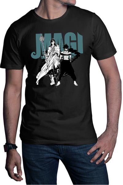 OEM Tricou barbati Magi The Labyrinth of Magic Group Photo Judar Sinbad Manga...