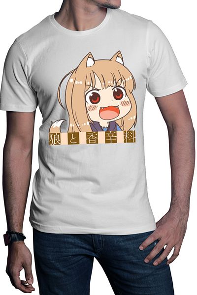 OEM Spice And Wolf Chibi Holo Supernatural Men's T-Shirt