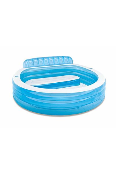 Intex Piscină gonflabilă 229 x 218 x 79 cu bancă #57190