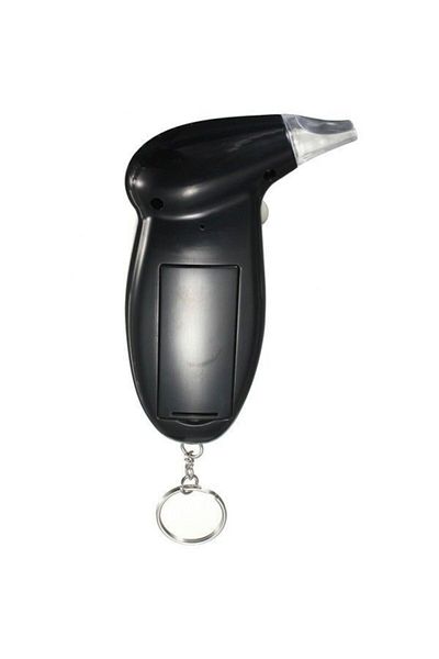 Sagrera Digital Breathalyzer Keychain with 4 Spare Mouthpieces, Model SX 505