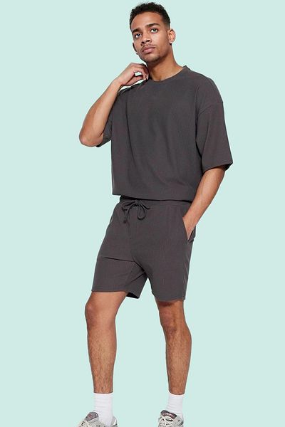 PayBuy Men's Short Length Ottoman Woven Shorts Comfortable Fit Indispensable for Daily Use in Summer