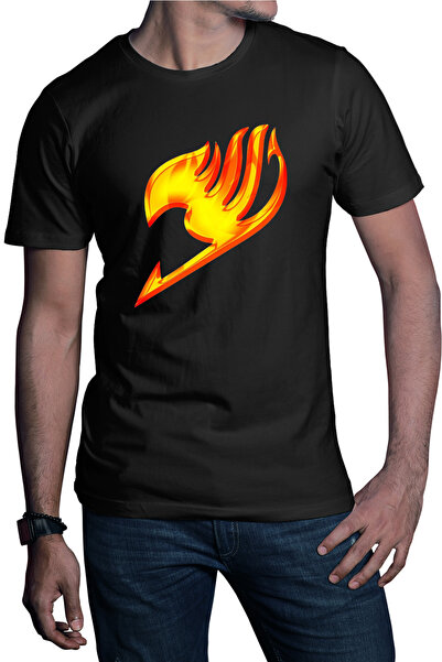 OEM Tricou barbati Fairy Tail Emblem Dragon Logo Anime