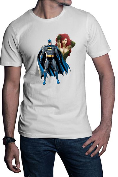 OEM Tricou barbati Batman Catwoman Maggie Geha Poison Ivy