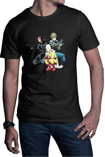OEM Tricou barbati Battle Angel Alita Gally Saitama Genos Trio Fight