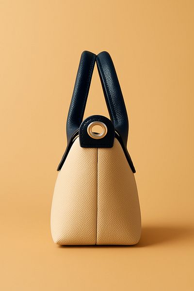 chicora Pristine Mini Clamshell Handbag