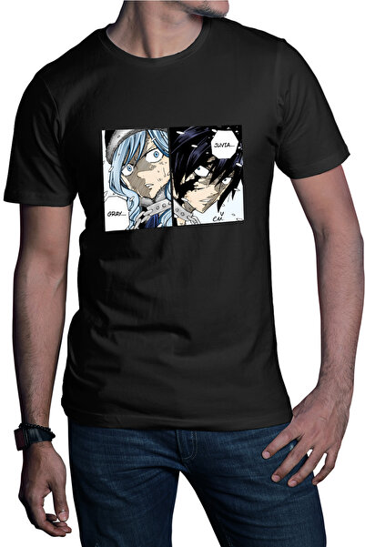 OEM Tricou barbati Fairy Tail Otaku Manga Gray
