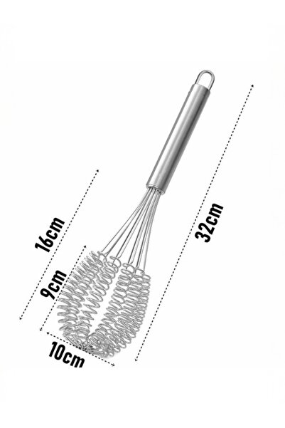 Multiamo Helix Stainless Large Size 30 cm Spring Whisk / Whisk
