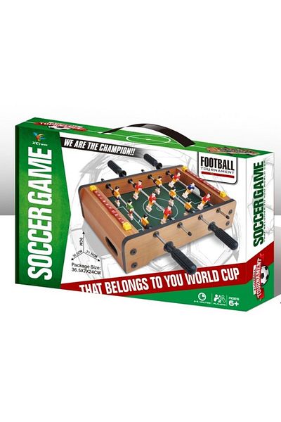 Flippy Football Table with Field, Flippy, without Legs, 4 Handles, Scoreboard