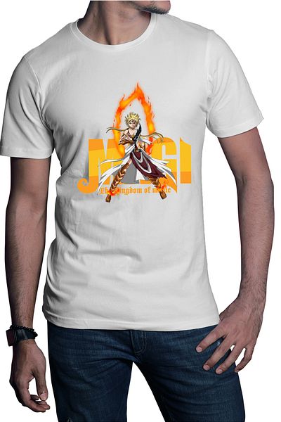 OEM Men's T-shirt Magi The Labyrinth of Magic Alibaba Shinobu Ohtaka