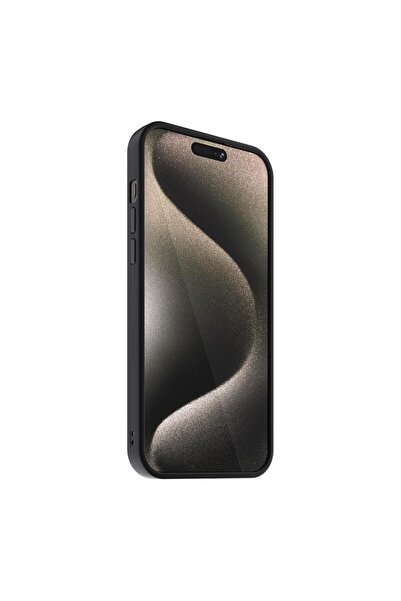 NEXT ONE NOA MagSafe Protective Case for iPhone 15 Pro Max, Black Mist