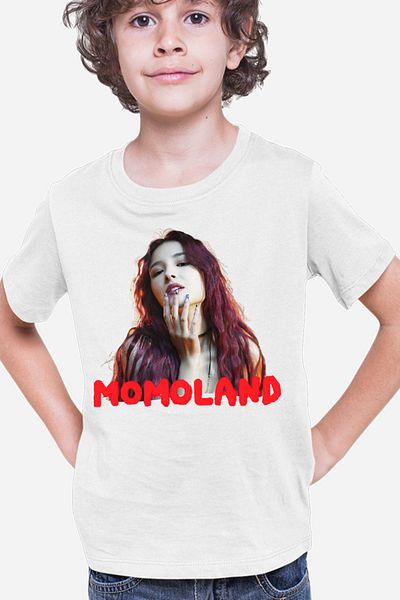 OEM Momoland Red Head y K-Pop Idol Music Kids T-shirt
