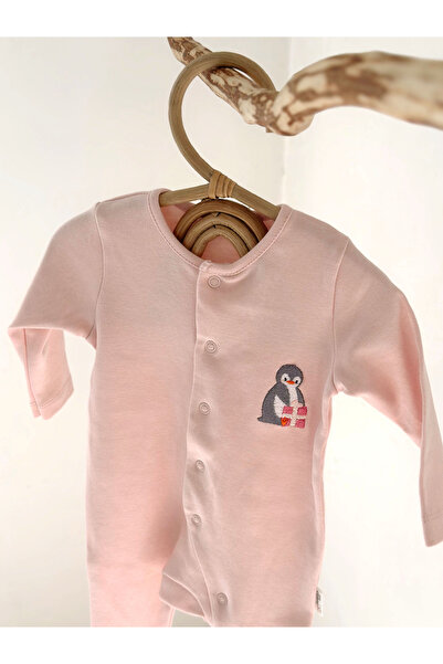 Tarkito Baby Long Sleeve Baby Rompers Open Close Booties 100% Cotton Extra Soft Texture Oeko-Tex Certified