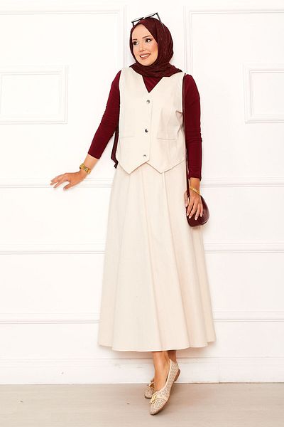 EBRUTESETTÜR Three Button Vest Skirt Double Suit