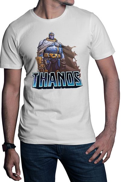 OEM Tricou barbati Thanos Cape Supervillian Bad Marvel Dessert
