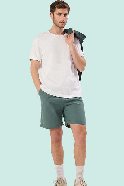 PayBuy Men's Cotton Relaxed Fit Short Shorts Comfortable Casual Style Weekend Summer Indispensable