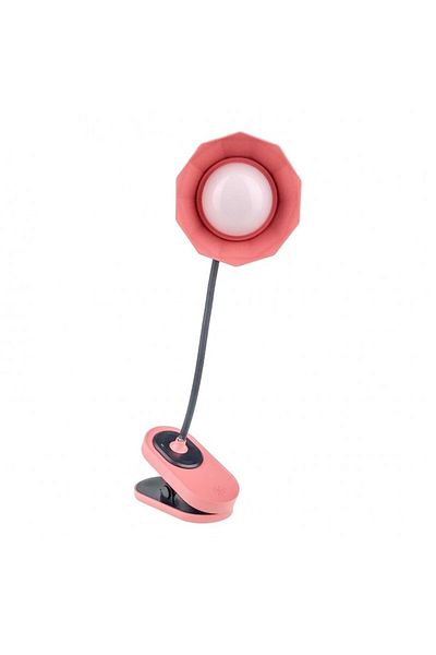 OEM Veioza Margareta cu Led, 3 Tipuri Lumina, Plastic, 13x38cm, Corai