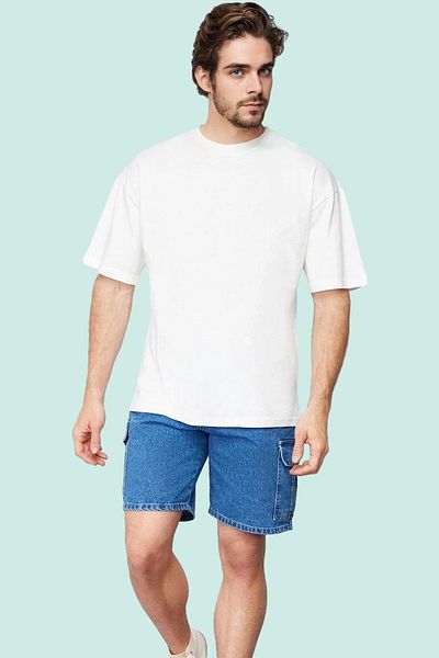PayBuy Men's Denim Shorts Pocket Detail Cotton Must-Have for Casual Combos Weekend Summer Months