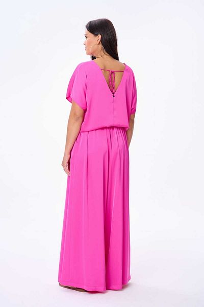 Blue Shadow Women's Cigar Blouse Plus Size Fuchsia