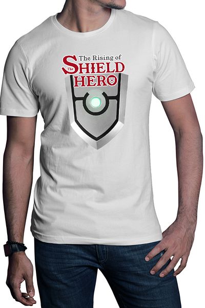 OEM Tricou barbati Rising of the Shield Hero Naofumi Super Power Otaku Isekai