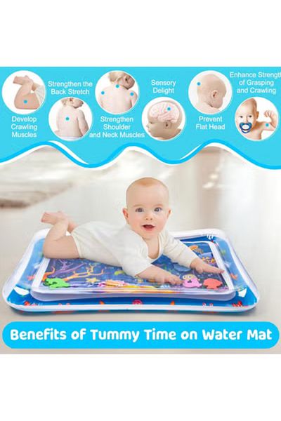 Fun Moment Inflatable Baby Water Play Mat