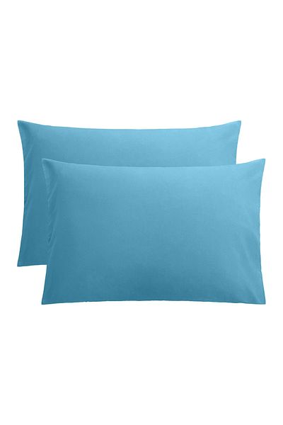 Five Store Set 2 huse perna din bumbac ranforce 100%, densitate 120 g/mp, Bleu, 50/70cm