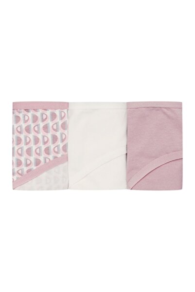 ESOTIQ Set de chiloți clasici pentru femei, pachet de 3, chiloți din bumbac și elastan, simpli și cu model | Mia-Mia