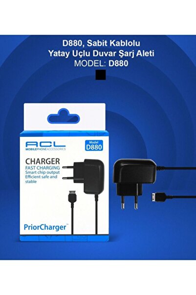 ACL AC-3 D880 Tuşlu Cep Telefonu Ev Kablo Tipi Şarj Cihazı