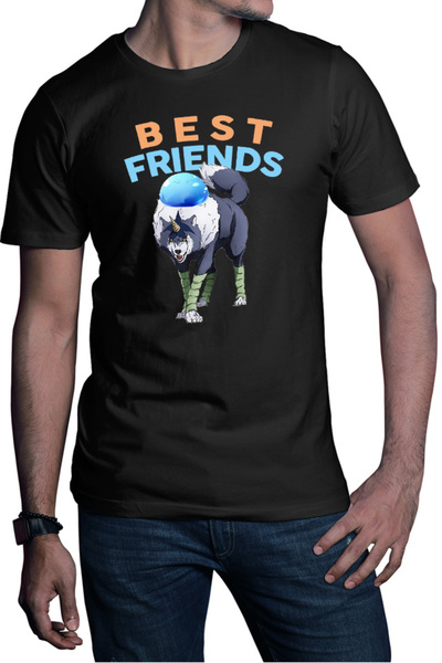 OEM Ανδρικό T-shirt TenSura Slime Isekai Ranga Rinmuru Friends Dog