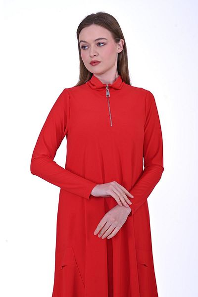 Invee Shalwar Dress Red