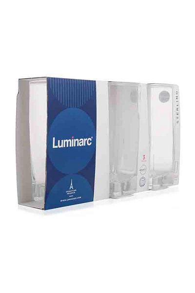 Luminarc 3-Piece Glass Tumbler