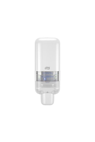 TORK Liquid/foam soap and disinfectant dispenser, white - 564500