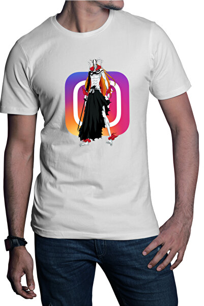 OEM Ανδρικό T-shirt Bleach Instagram Ichigo Kurosaki Rebel