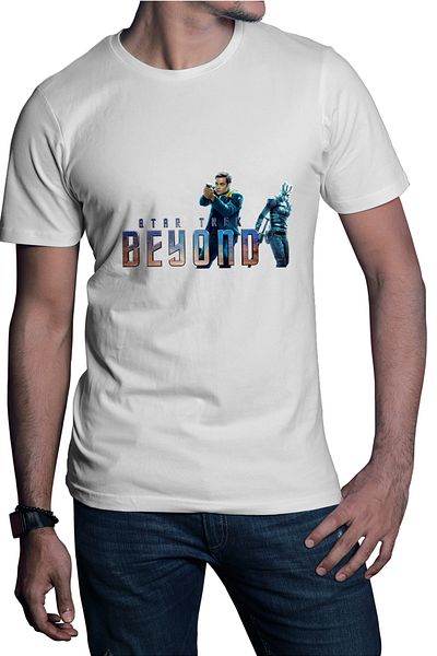 OEM Tricou barbati Star Trek Beyond SF Movie Borg Starship