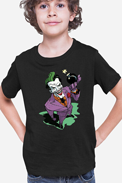 OEM Tricou copii Joker DC Action Psychological Movie