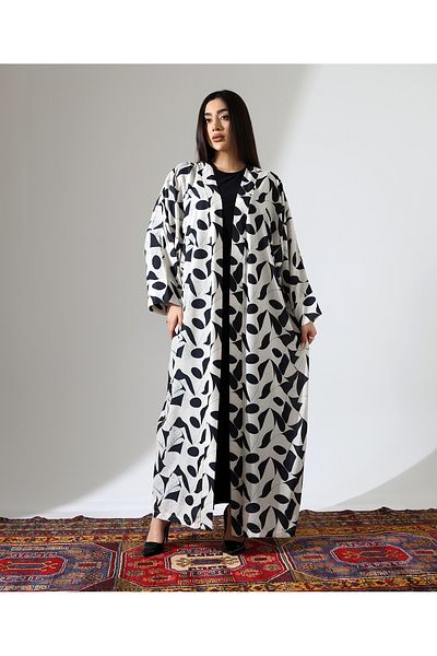 Fi'l Arz Fashion Patterned Hijab Long Set