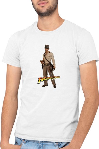OEM Tricou barbati Indiana Jones Travel Treasure Adventure Figure