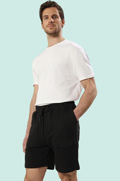 PayBuy Men's Regular Normal Cut Letter Printed Shorts Pipe Leg Casual Combinations Summer Must-Have