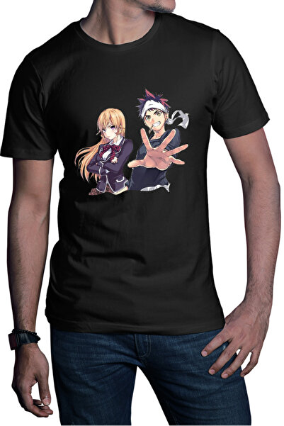 OEM Ανδρικό T-shirt Food Wars Souma Erina Gourmet Bishoujo